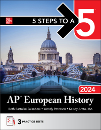 5 steps to a 5 ap european history 2024 1st edition beth bartolini-salimbeni, wendy petersen, kelsey arata