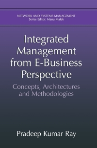 integrated management from e business perspective concepts architectures and methodologies 1st edition