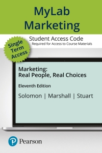mylab marketing with pearson etext access code for marketing real people real choices 11th edition michael
