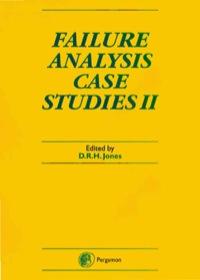 failure analysis case studies ii 1st edition d.r.h. jones 0080439594, 9780080439594, 9780080545554