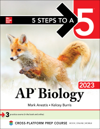 5 steps to a 5 ap biology 2023 1st edition mark anestis, kelcey burris 1264526504, 1264527691,