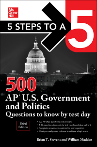 5 steps to a 5 500 ap us government and politics questions to know by test day 3rd edition brian t. stevens,