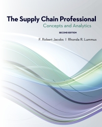 the supply chain professional  concepts and analytics 2nd edition f. robert jacobs , rhonds r.lummus
