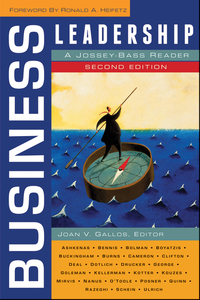 business leadership a jossey bass reader 2nd edition joan v. gallos 0787988197, 1118930886, 9780787988197,