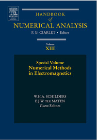 handbook of numerical analysis special volume numerical methods in electromagnetics volume xiii 1st edition