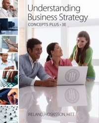understanding business strategy concepts plus 3rd edition r. duane ireland , robert e. hoskisson , michael