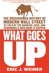 what goes up the uncensored history of modern wall street as told by the bankers brokers ceos and scoundrels