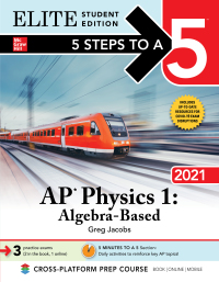 5 steps to a 5 ap physics 1 algebra based 2021 1st edition greg jacobs 1260466841, 126046685x,