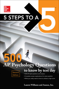 5 steps to a 5 500 ap psychology questions to know by test day 2nd edition lauren williams, anaxos, inc