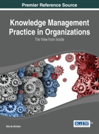 knowledge management practice in organizations the view from the inside 1st edition ulla de stricker ,