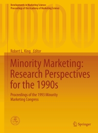 minority marketing research perspectives for the 1990s proceedings of the 1993 minority marketing congress