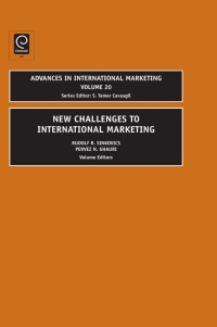 new challenges to international marketing 1st edition tamer cavusgil ,  rudolf r. sinkovics , pervez n.
