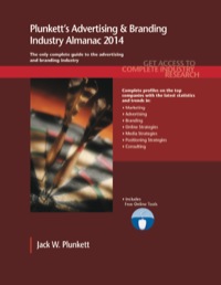 plunketts advertising and  branding industry almanac 2014 1st edition jack w. plunkett 1608797333,