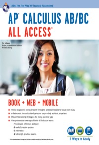 ap calculus ab bc all access book plus web plus mobile 1st edition stu schwartz 0738610844, 0738684082,