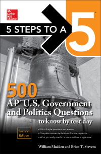 5 steps to a 5 500 ap us government and politics questions to know by test day 2nd edition william madden,