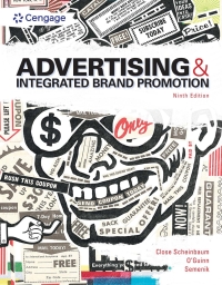 advertising and integrated brand promotion 9th edition angeline close scheinbaum ,  thomas o'guinn