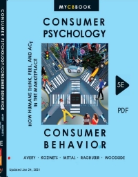 consumer psychology consumer behaviour how humans think feel and act in the marketplace 5th edition avery,