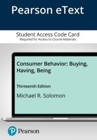 consumer behavior buying having being 13th edition michael r. solomon 0135642361, 9780135642368