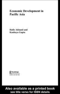 economic development in pacific asia 1st edition hafiz akhand , kanhaya gupta 0415288673, 9780415288675