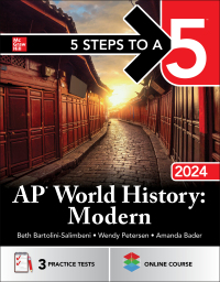 5 steps to a 5 ap world history modern 2024 1st edition beth bartolini-salimbeni, wendy petersen, amanda