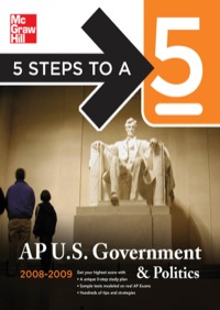 5 steps to a 5 ap us government and politics 2008-2009 2008 edition pamela lamb 0071497986, 9780071497985