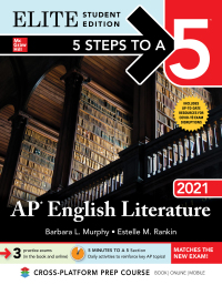 elite student edition 5 steps to a 5 ap english literature 2021 1st edition barbara l. murphy, estelle m.