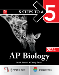 5 steps to a 5 ap biology 2024 1st edition mark anestis, kelcey burris 1265273790, 126527424x,