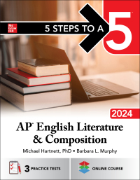 5 steps to a 5 ap english literature and composition 2024 1st edition michael hartnett, barbara l. murphy