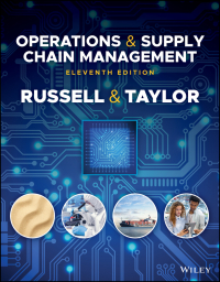 operations and supply chain management 11th edition roberta s. russell , bernard w. taylor 1119905702,