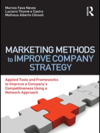 marketing methods to improve company strategy applied tools and frameworks to improve a companys