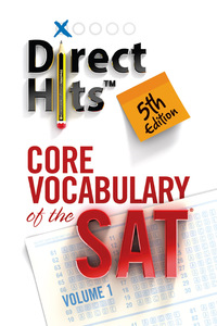 direct hits core vocabulary of the sat volume 1 5th edition direct hits 1936551136, 1936551160,
