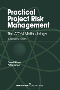 practical project risk management the atom methodology 2nd edition david hillson , peter simon 1567263666,