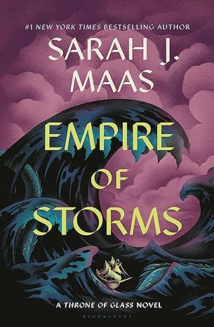 empire of storms a throne of glass novel  sarah j. maas 1639731032, 978-1639731039