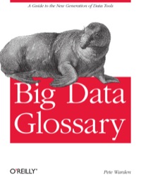 big data glossary 1st edition pete warden 1449314597, 9781449314590