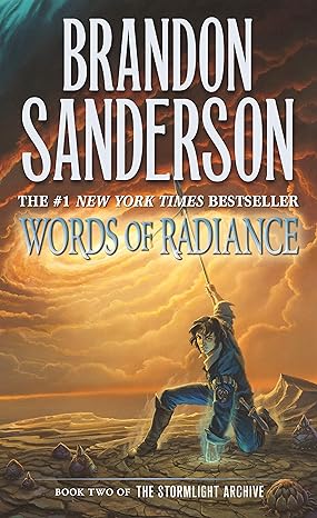 words of radiance book two of the stormlight archive reprint edition brandon sanderson 0765365286,