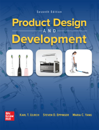 product design and development 7th edition karl ulrich 1260043657, 1260134377, 9781260043655, 9781260134377