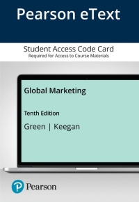 global marketing 10th edition mark c. green ,  warren j. keegan 013563895x, 9780135638958