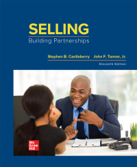 selling building partnerships 11th edition stephen b. castleberry 1260682951, 1264072090, 9781260682953,
