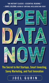 open data now the secret to hot startups smart investing savvy marketing and fast innovation 1st edition