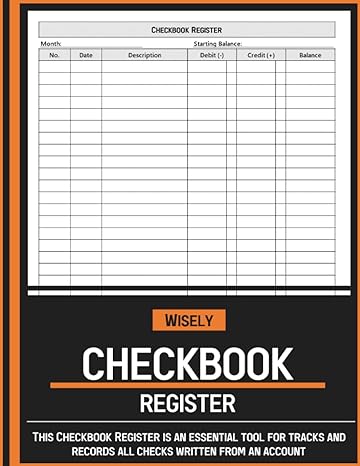checkbook register this checkbook register is an essential tool for tracks and records all checks written