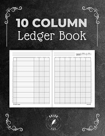 10 column ledger book navigating financial terrain with the ten column accounting ledger  orion fox