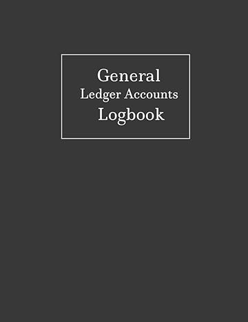 general ledger accounts logbook accounting ledger book easy to use and suitable for both personal and