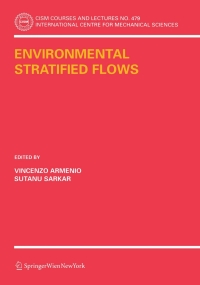 environmental stratified flows 1st edition vincenzo armenio, sutanu sarkar 3211284087, 3211380787,