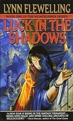 luck in the shadows nightrunner series volume 1  lynn flewelling, gary ruddell 9780553575422