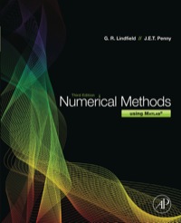 numerical methods using matlab 3rd edition george lindfield, john penny 0123869420, 0123869889,