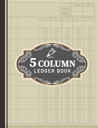 5 column ledger book 5 column ledger book for bookkeeping accounting record keeping personal finance money