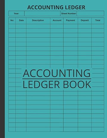 accounting ledger book simple accounting ledger for bookkeeping and small business  income expense account