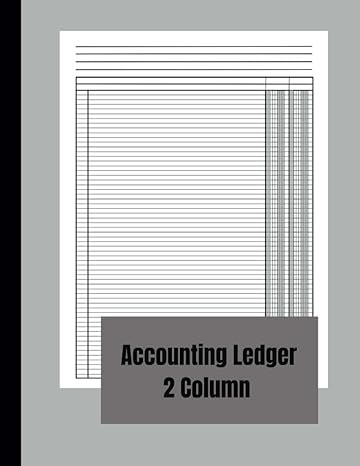 accounting ledger 2 column accounting book for small businesses and personal use income and expense tracker 