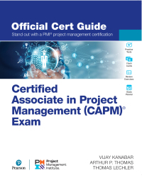 certified associate in project management capm exam official cert guide 1st edition vijay kanabar , arthur