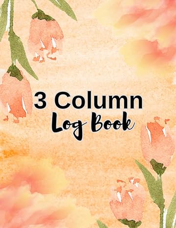 3 Column Log Book